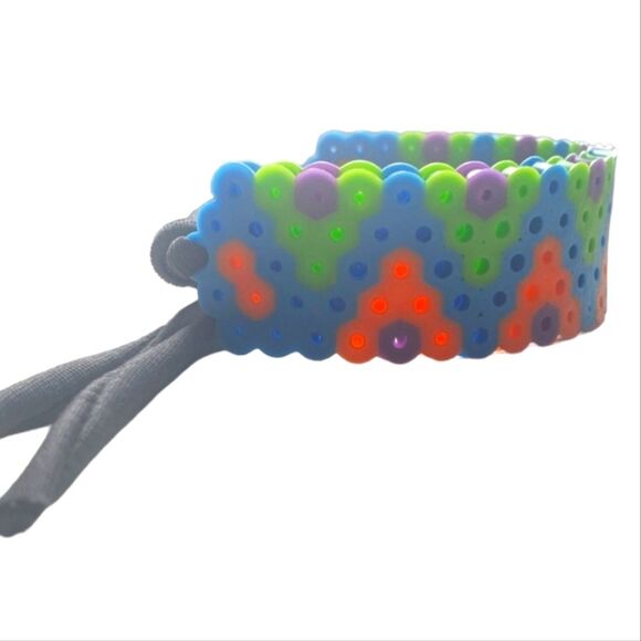 Tie On Perler Bracelet - Picture 2 of 3